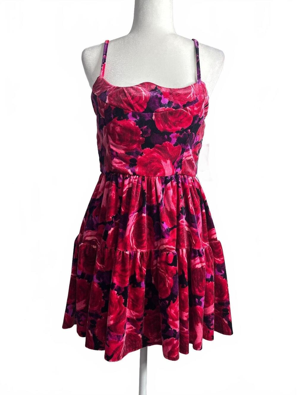 Violet Weekend Floral Print Sleeveless Dress Size 7/8